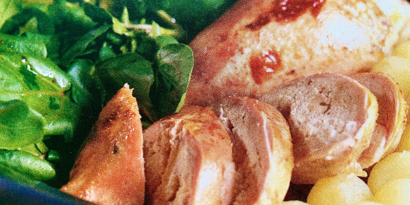 Receita de Peitos de Faisão Recheados