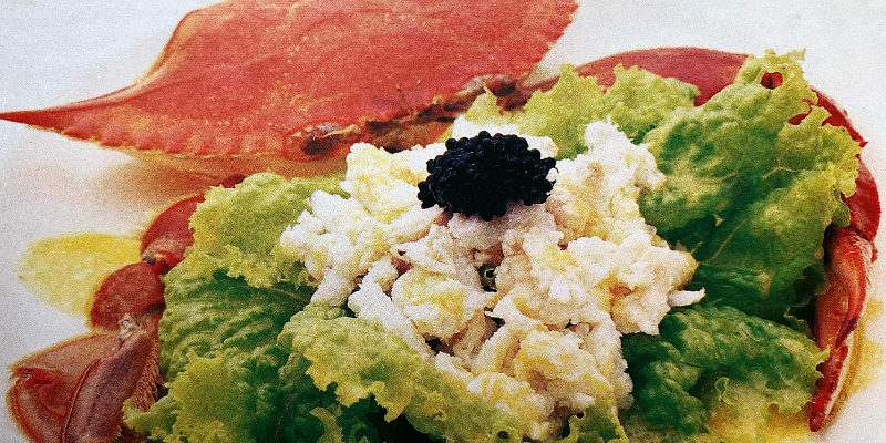 Receita de Salada de Caranguejo
