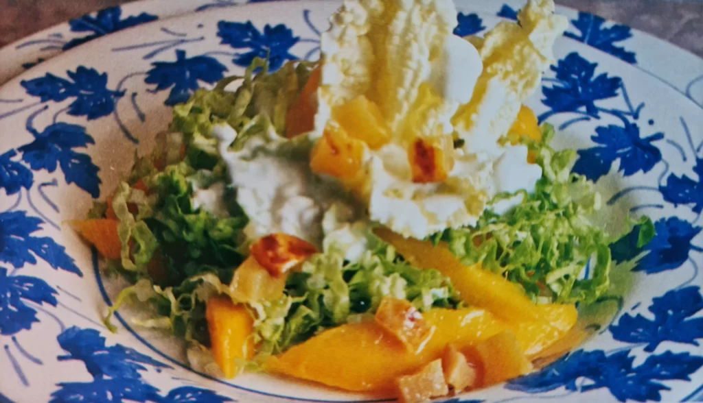 Receita de salada com pera desidratada