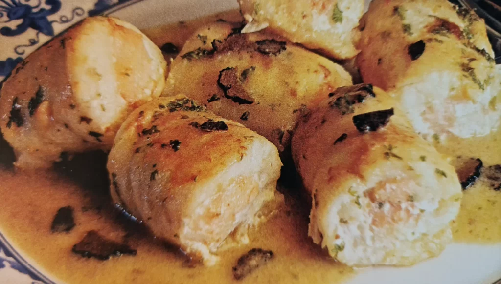 Receita de Rolinhos al Mare