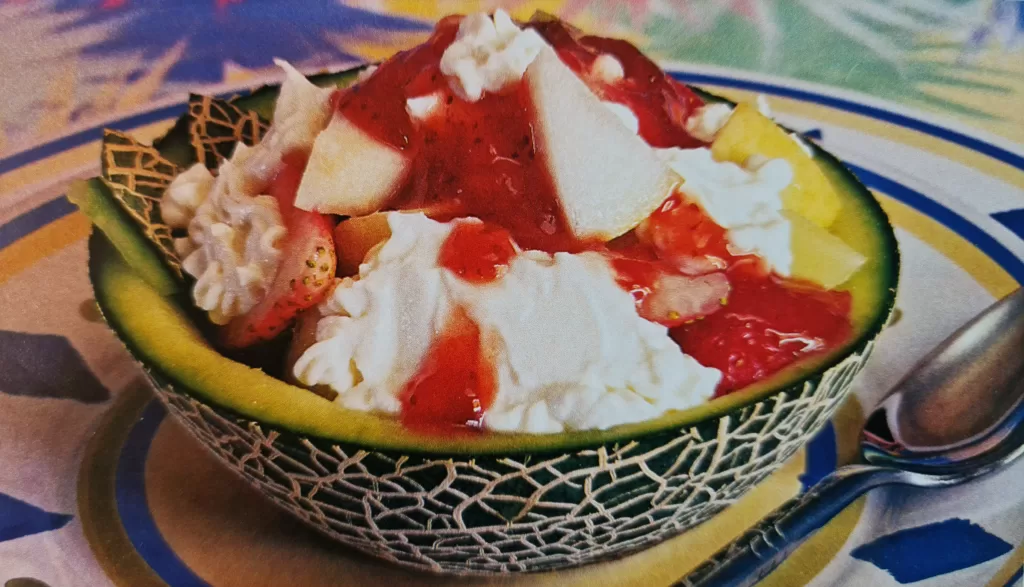 Receita de Sobremesa de Frutas e Geleia