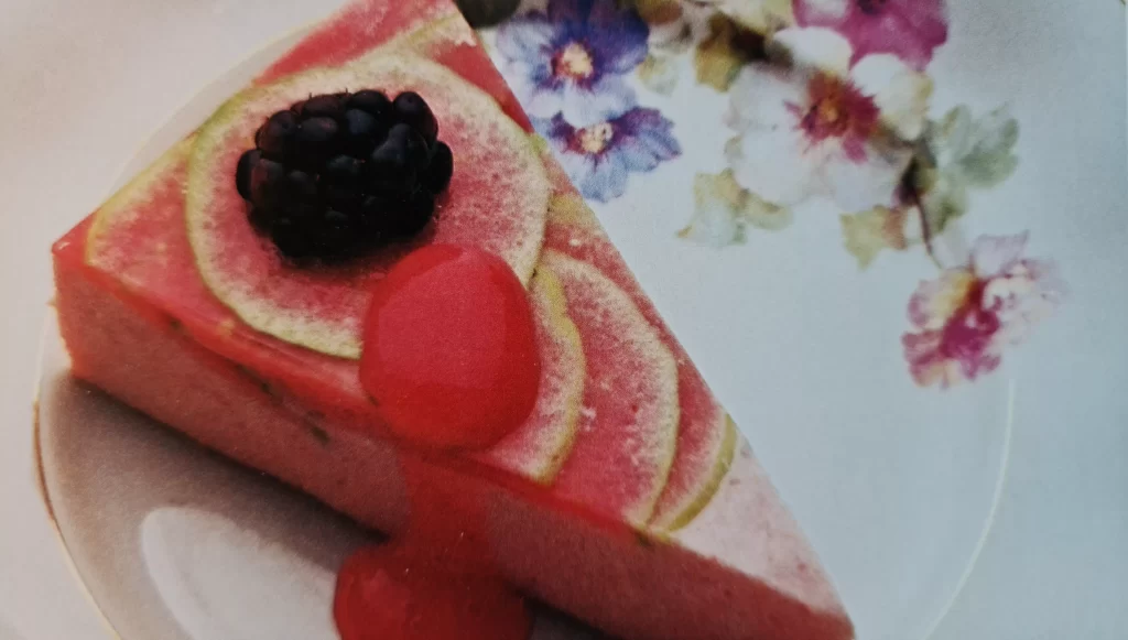 Receita de Torta Mousse de Goiaba