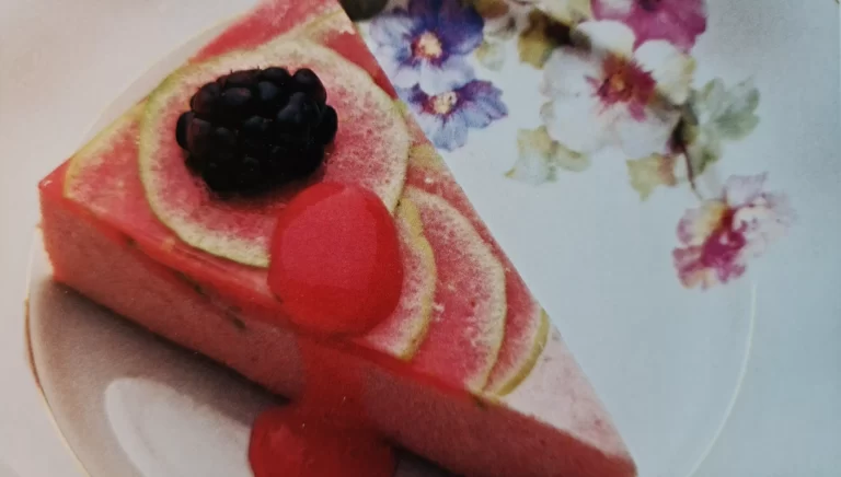 Receita de Torta Mousse de Goiaba