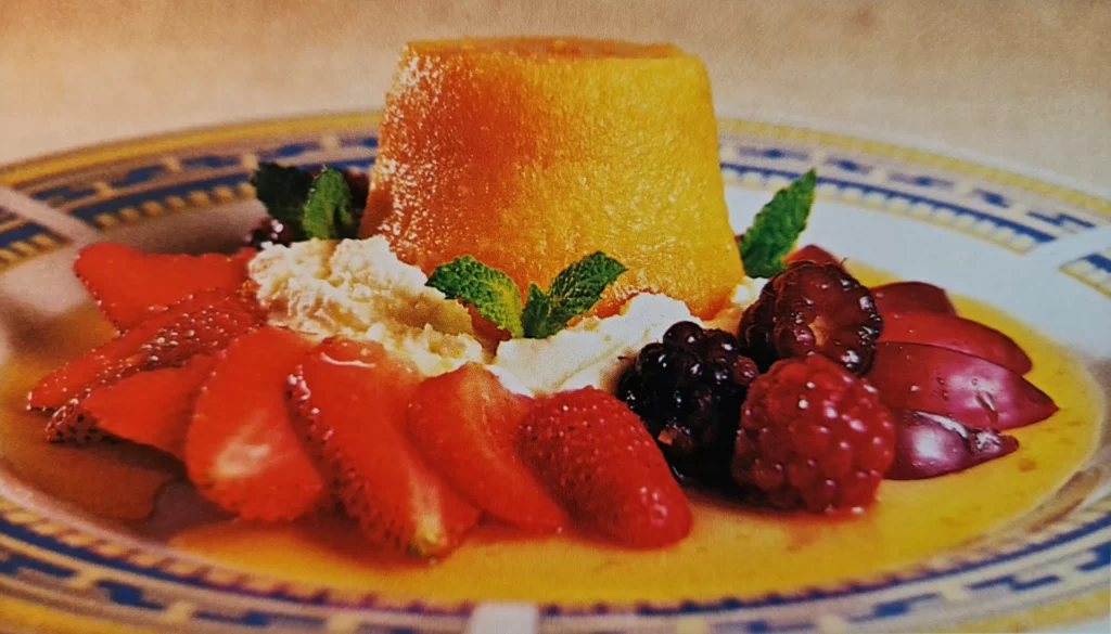 Savarin em Suco de Laranja