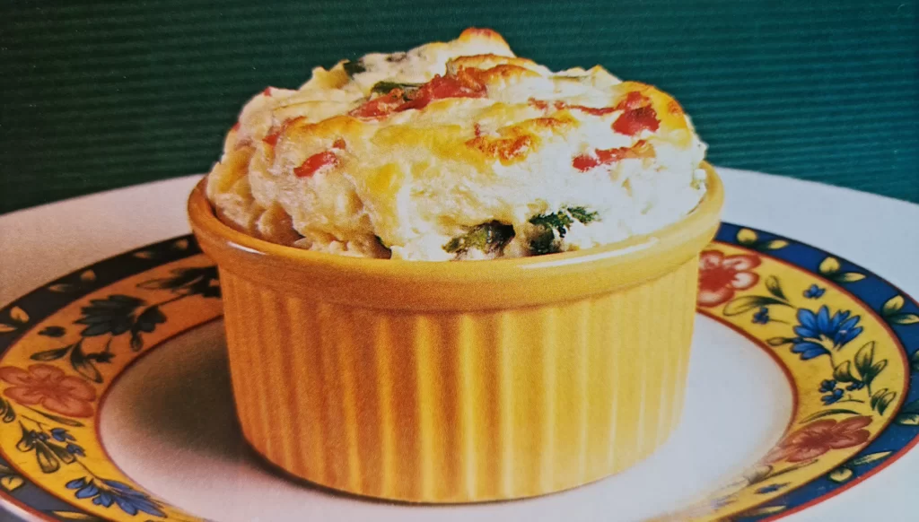 Suflê de Aspargos Frescos