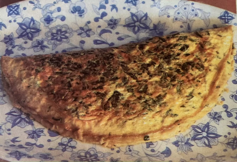 Receita Rápida de Omelete de Espinafre