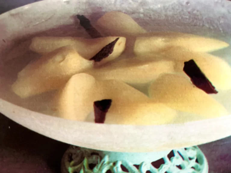 Receita rápida de Compota de Peras